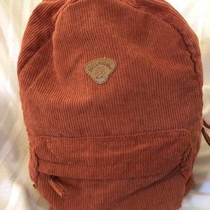 Billabong Schools Out Cordoroy Backpack in rose